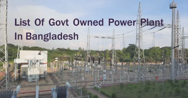 Energy Giants: A List of Power plant in Bangladesh