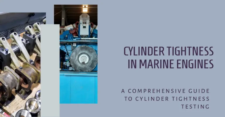 Guide to Cylinder Tightness Test in Marine Engine