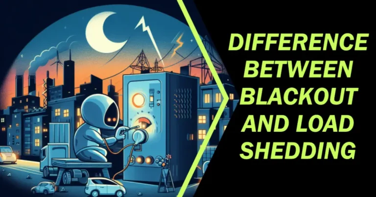 Difference between Blackout And Load Shedding