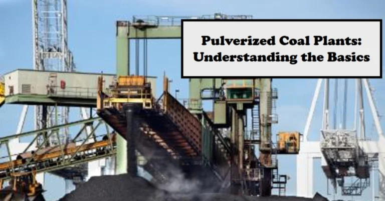 What is Pulverized Coal Plants